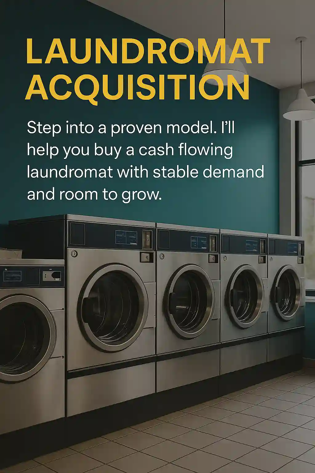 Laundromat for sale GTA - cash flow business